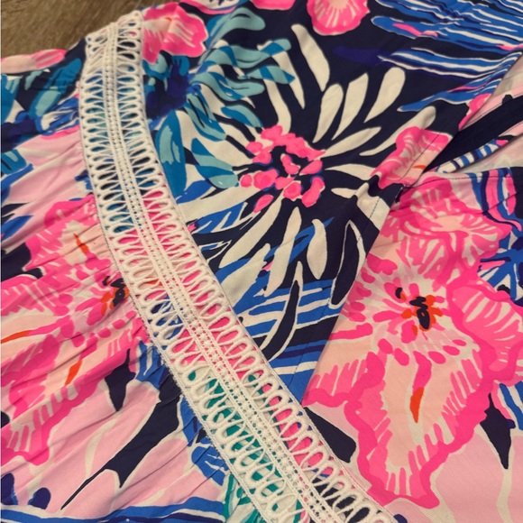 LILLY PULITZER MAZI DRESS SHORT SLEEVE SIZE 14 - Picture 5 of 9